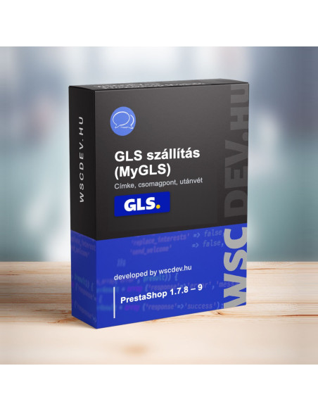 PrestaShop GLS (MyGLS) modul – címke és csomagpont | WSC Dev