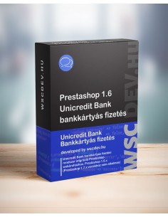 Prestashop Unicredit Bank Hungary card payment module