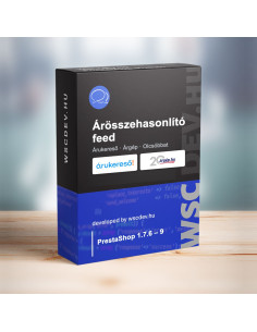 Árukereső, Árgép, Olcsóbbat feed modul PrestaShophoz – PS 1.7, 8, 9