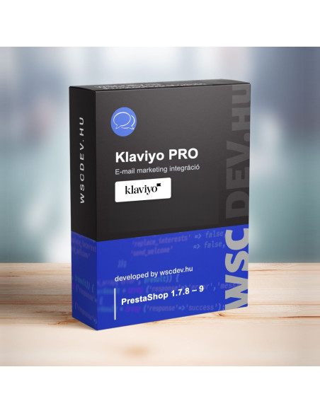 Prestashop Klaviyo PRO integrációs modul