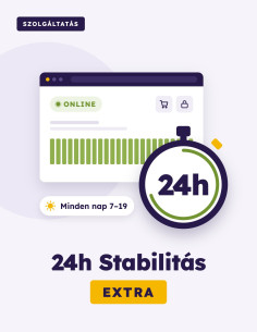 24h Stabilitás Garancia EXTRA – webshop-felügyelet | WSC Dev