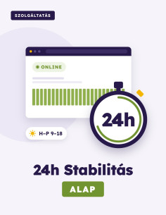 24h Stabilitás Garancia ALAP – weboldal-felügyelet | WSC Dev
